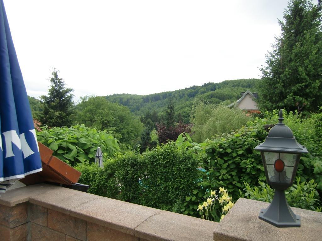 Ferienhaus Haus Am Wald Stolberg i. Harz Exteriör bild